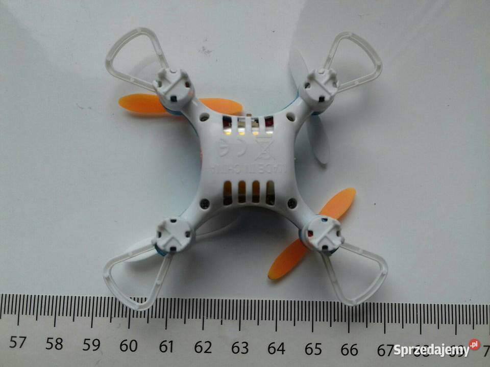 Dron Mini zdalnie sterowany Nowa zabawka pomarańczowy Bydgoszcz