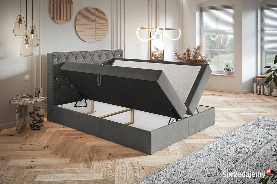 Łóżko kontynentalne MALTA 120140160180x200 z 180cm śląskie Dąbrowa Górnicza