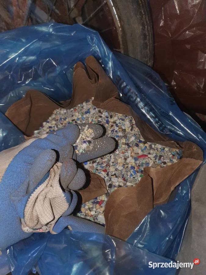 Regranulat granulat PE mix kolorów poletylen Warszawa