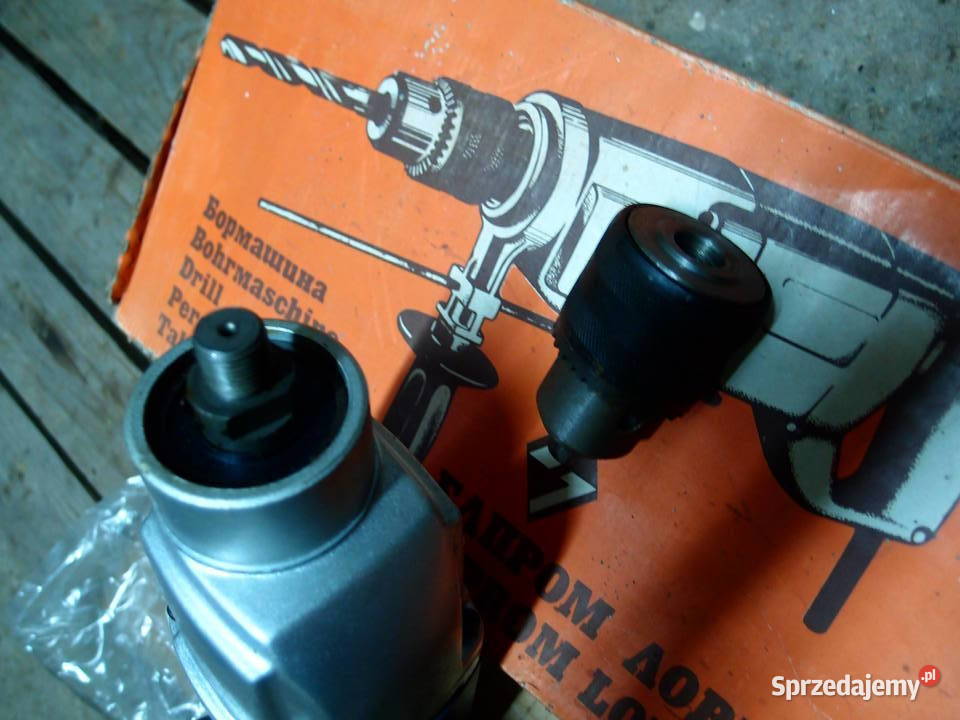 Wiertarka Ręczna Elprom 650W 880obr 2biegi Lata Łódź sprzedam