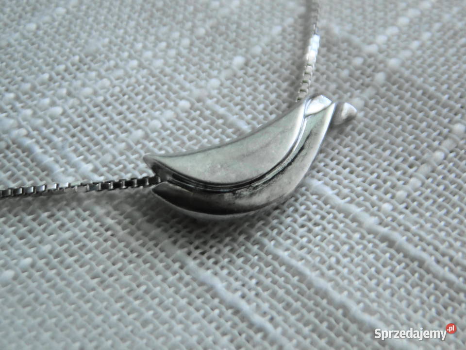 Ciekawy Uniseks naszyjnik srebro 925 Warszawa sprzedam