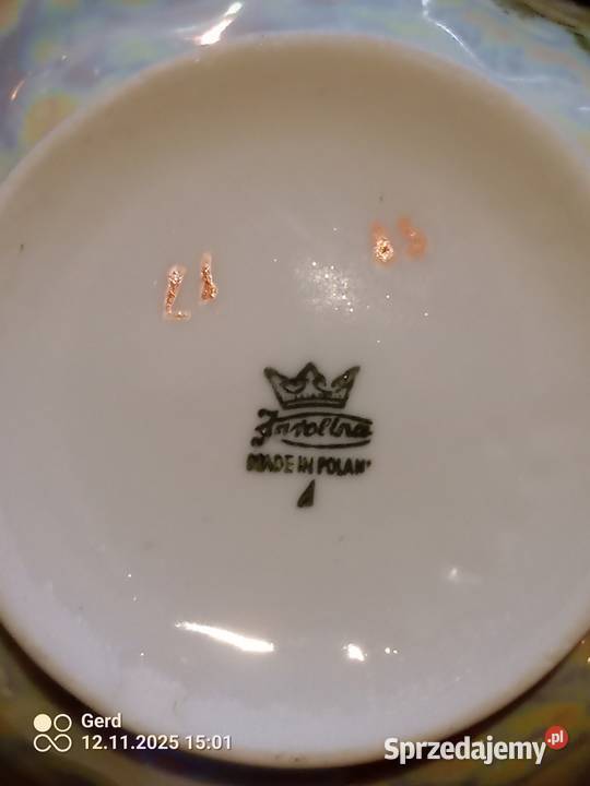 Zestaw Śniadaniowy porcelany Karolina 24 części Warszawa sprzedam