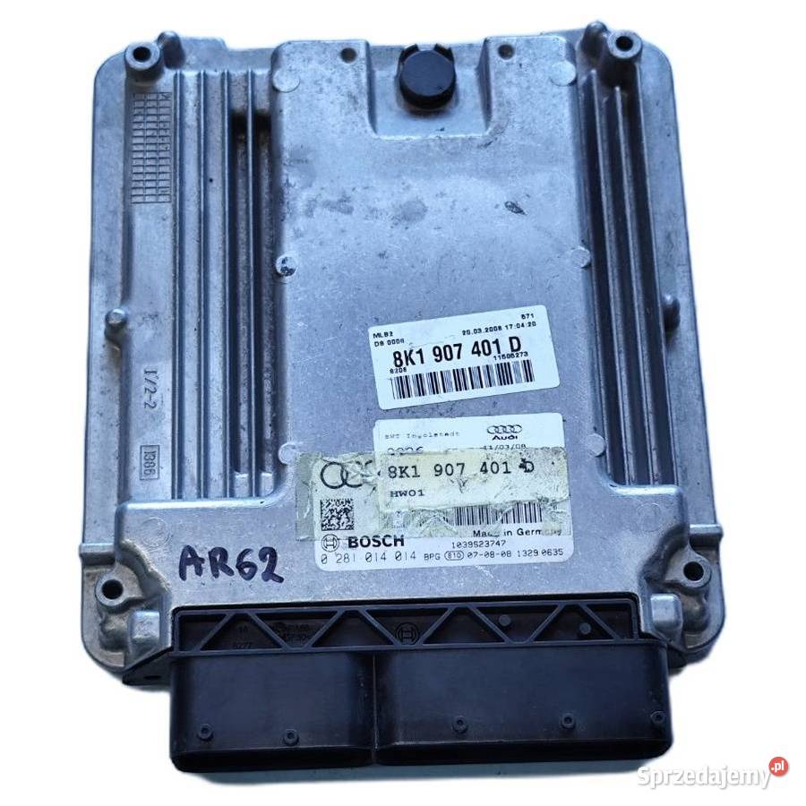 Sterownik Komputer Silnika Audi A4 B8 A5 8t 27 Rok produkcji 2008 wielkopolskie