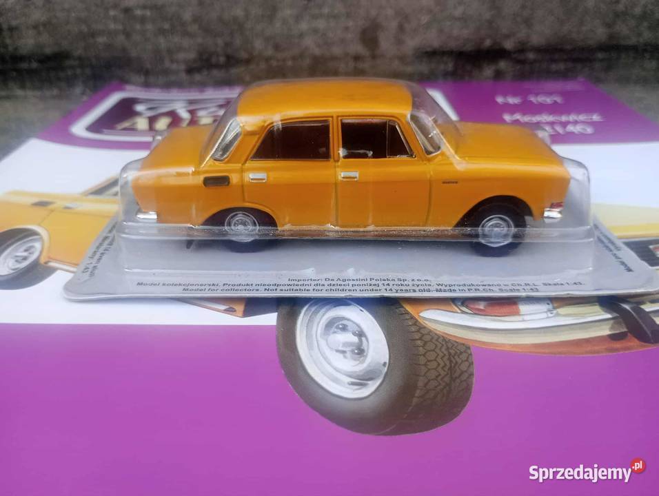 MOSKWICZ 2140 Kultowe auta PRL 143 model Warszawa