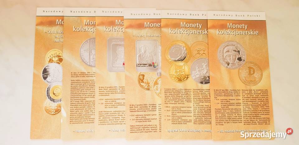 Prospekty emisyjne monet NBP Zielona Góra