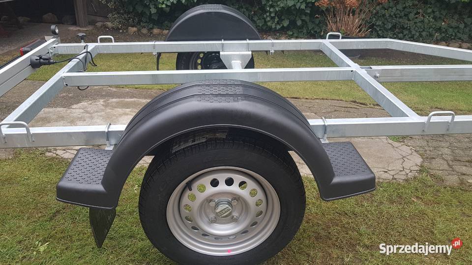 Przyczepa podłodziowa5metrów DMC 750 Plewiska sprzedam