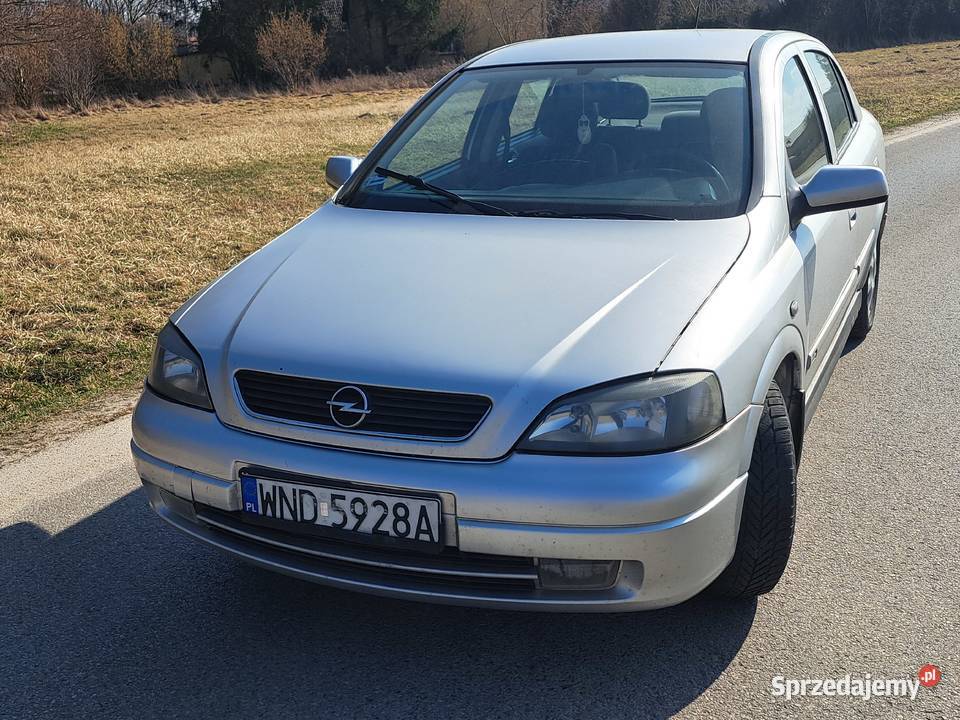Sprzedam ładnego Opla Astre 2 14 benzyna 2004r manualna Astra mazowieckie Żyrardów