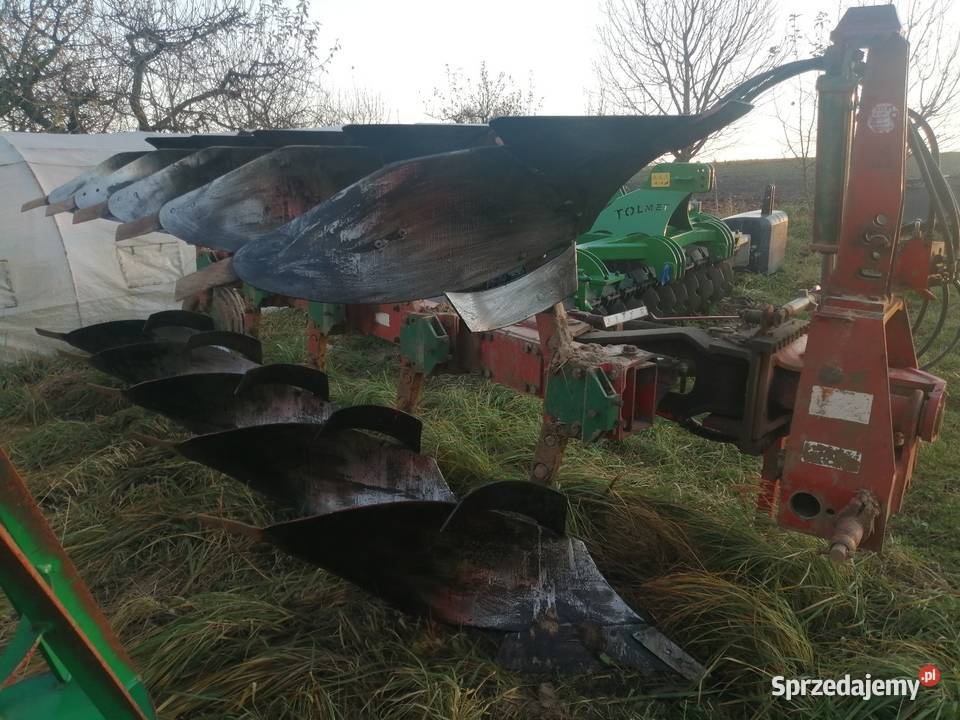 Pług obracalny 5 skibowy vario Kverneland lubelskie Ornatowice