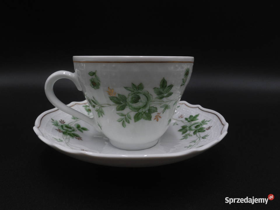HUTSCHENREUTHER Form Dresden Filiżanka duo Porcelana i szkło Raszków