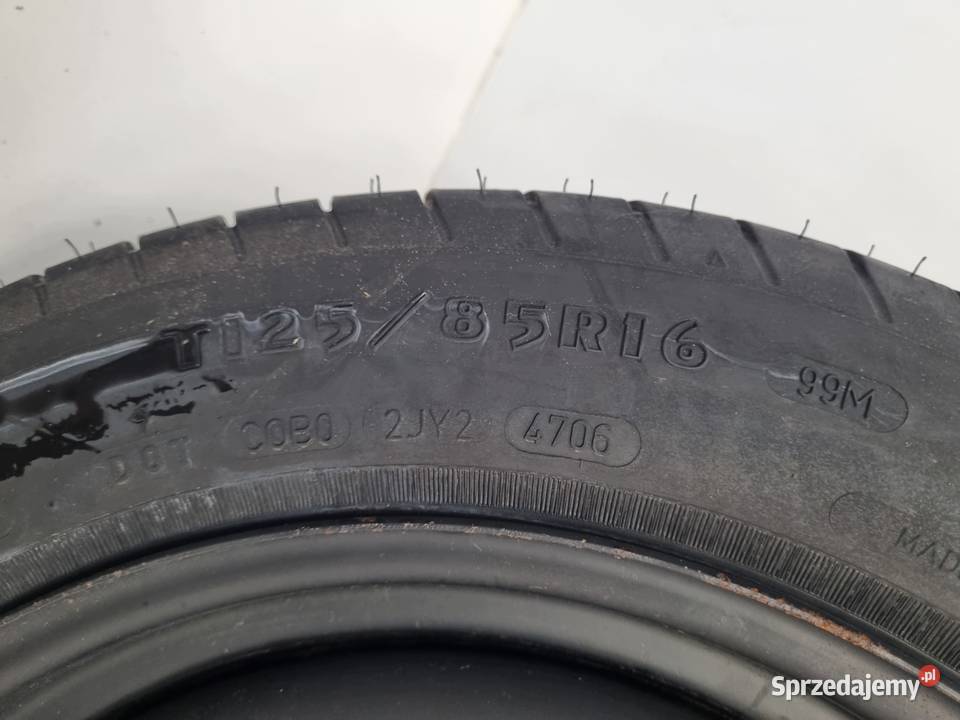 KOŁO DOJAZDOWE Ford C Focus Mk2 II 12585 R16 Chełm sprzedam
