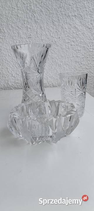 Piękne kryształy PRL Porcelana i szkło Warszawa