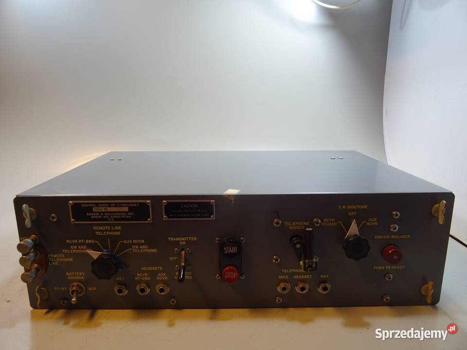CONTROL RADIO SET C-1455/GLQ-2 USA