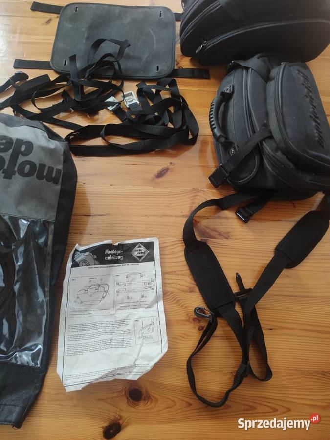 Sakwy boczne motocyklowe Moto Detail uniwersalne Zamość