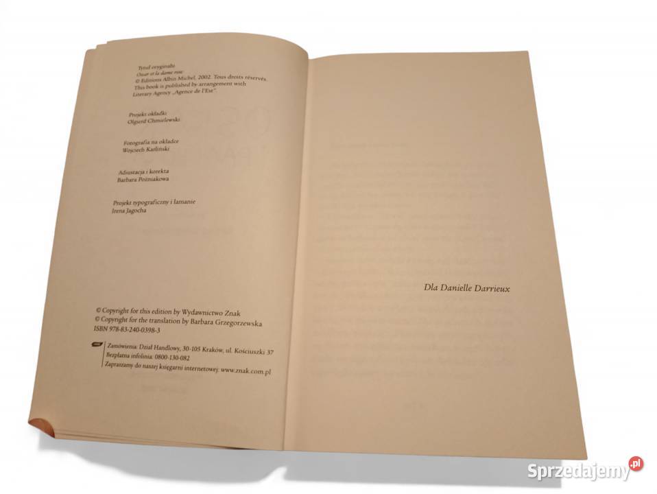 EricEmmanuel Schmitt Oskar i Pani Róża wyd Znak Rok wydania 2010