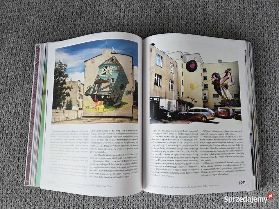 Książka Street Art Polska Paweł Kwiatkowski Wyd Warszawa