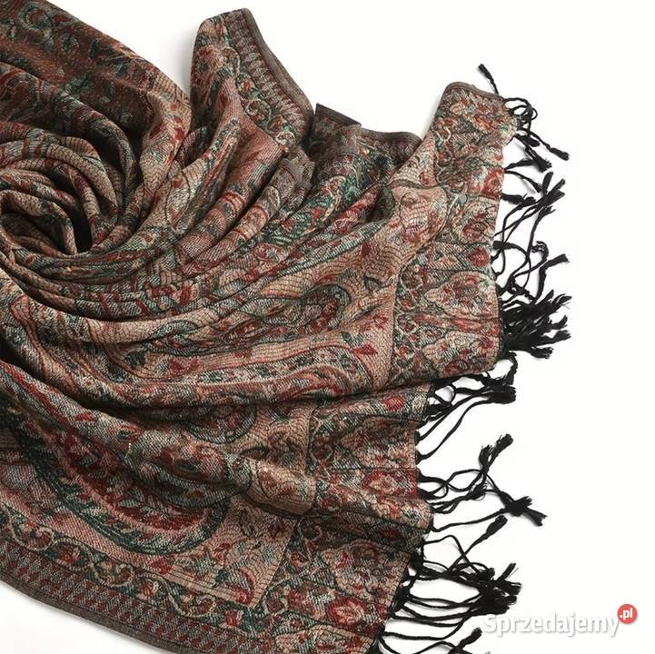 Elegant Paisley Shawl Elegancki Szal w Paisley Katowice