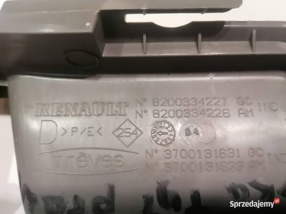 zaślepka pasa bezpieczeństwa tył 8200334227224 Wyposażenie wnętrza Piotrków Trybunalski