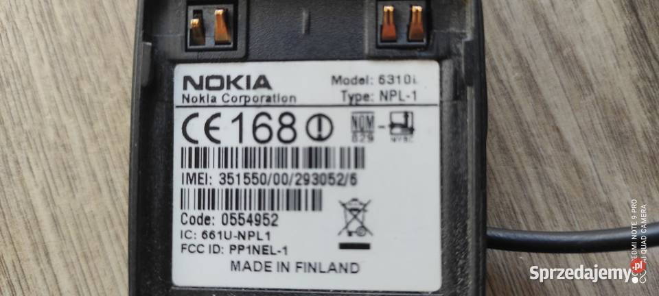 Nokia 6310i menu bez simlocka ładowarka Skalmierzyce