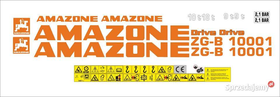 Naklejki Amazone każdy model