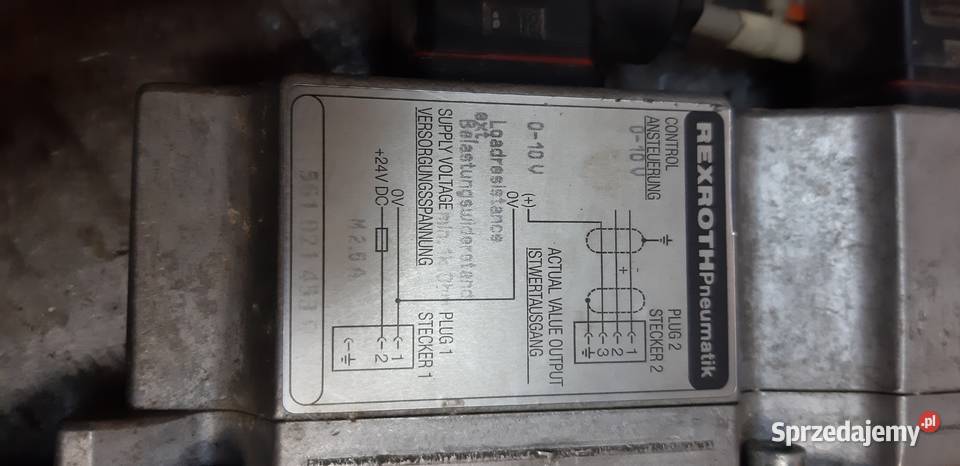 Rexroth pneumatyczny zawór proporcjonalny śląskie Pszczyna