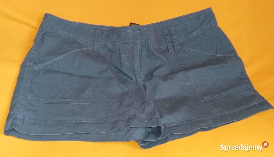 Krótkie spodenki granatowe firmy FFM42 niebieski Łódź sprzedam