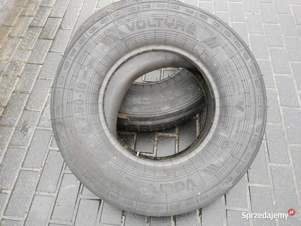 Opona 750x16 750x16 Voltyre z dętką 6 PR Parczew