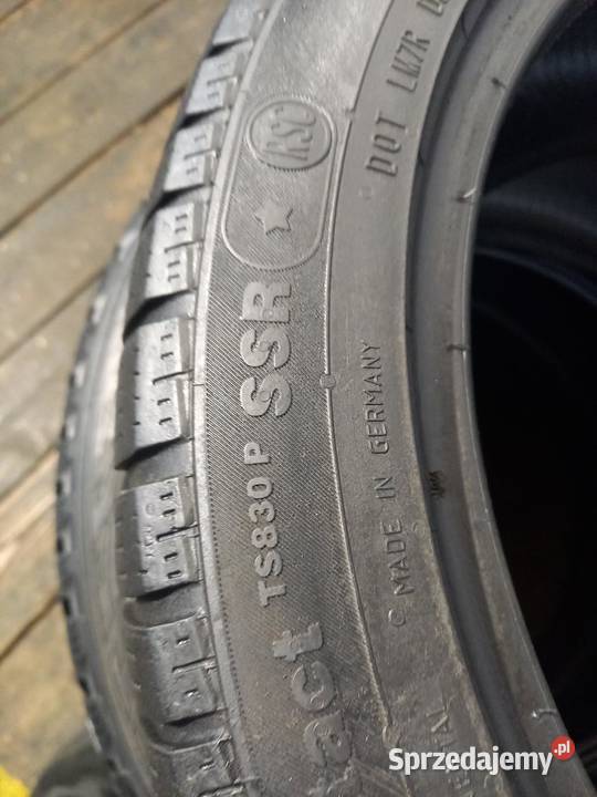 4x Opona UŻYWANA ZIMOWA 22545R17 CONTINENTAL 109 Continental podlaskie Zaścianki