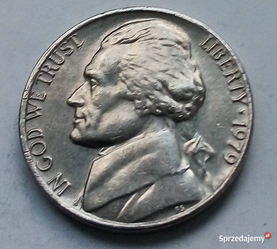 USAFIVE CENTS1979 r Numizmatyka Legionowo sprzedam