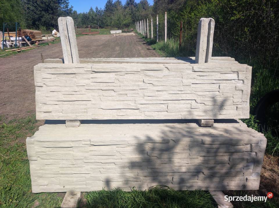 Sprzedam ogrodzenie betonowe