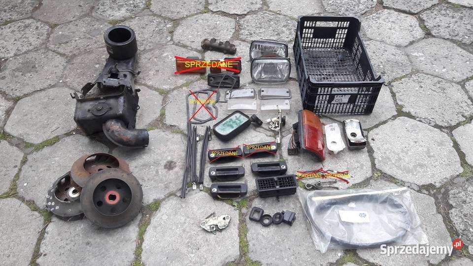 Części Fiat 126p Szajowóz Buggy Bosmal Cabrio Trzebinia