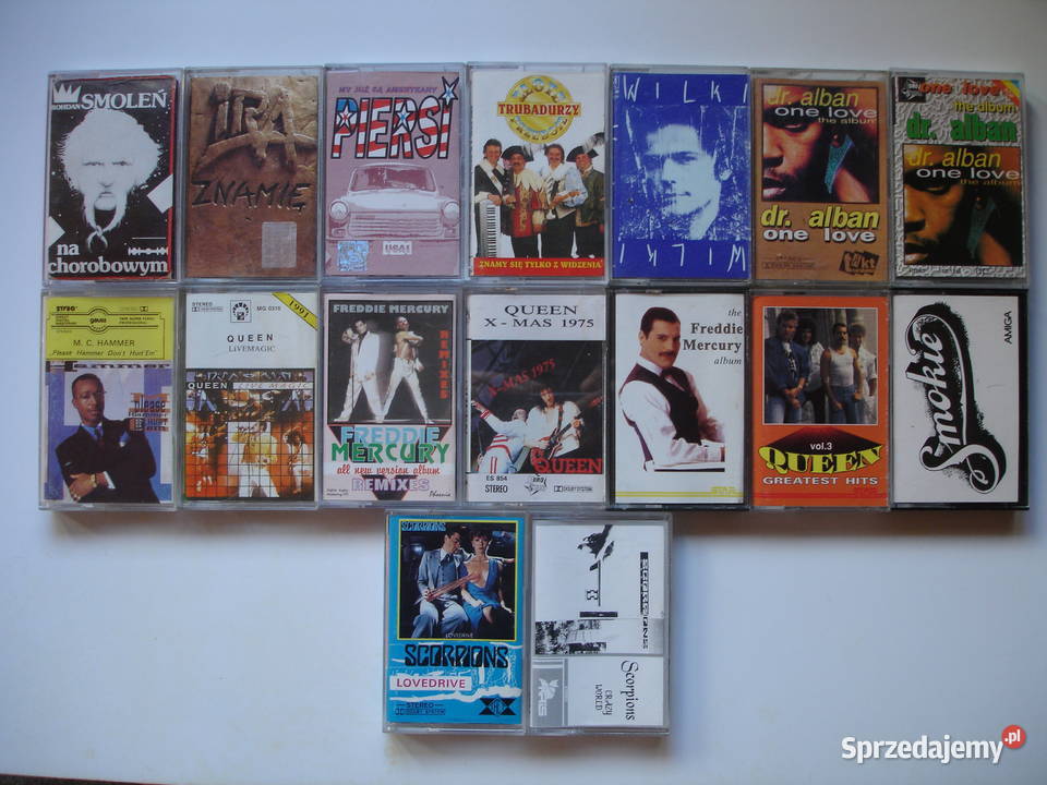 Oryginalne KASETY magnetofonowe kaseta Płyty i kasety Zielona Góra