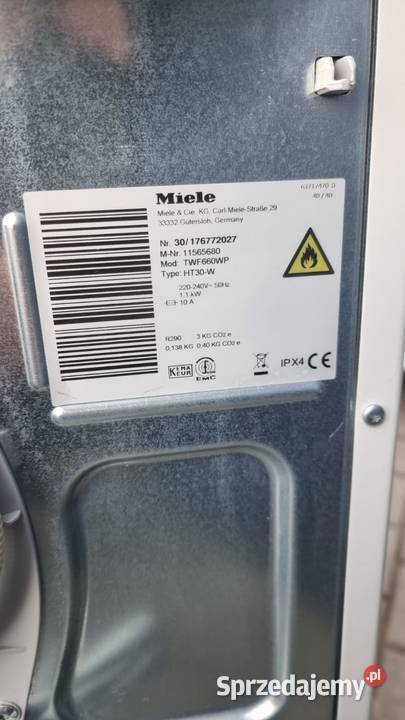 Suszarka z pompą ciepła Miele T1 TWF660WP Modern Gdańsk