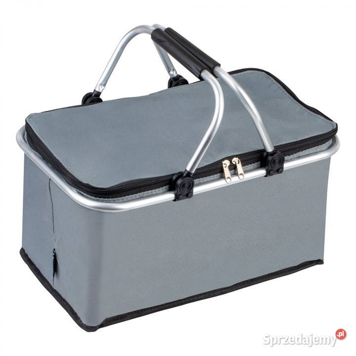 SKŁADANY KOSZYK TERMICZNY PIKNIKOWY NA ZAKUPY