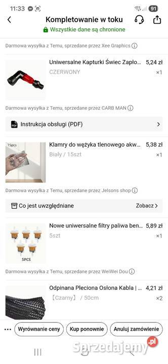 Szpedam loncina doinestowany