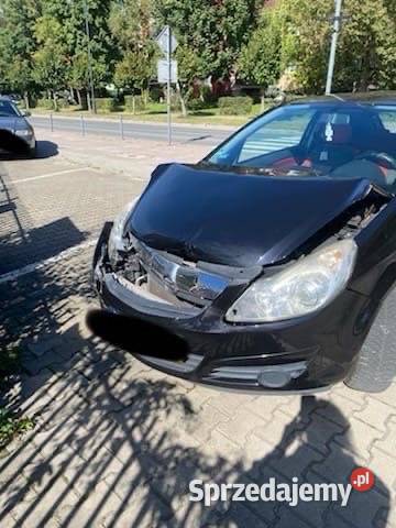 Opel Corsa 2007 powypadkowe manualna Opel Kraków