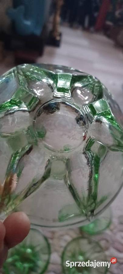 zastawa stolowa misa i 5 salaterek PRL Ząbkowice inny kolor Dom i Ogród wielkopolskie Poznań