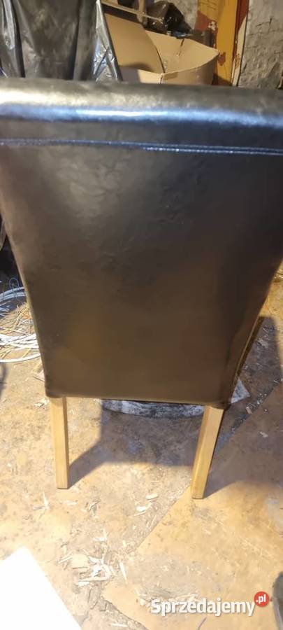 Krzesla x4 eko skóra Krzesła