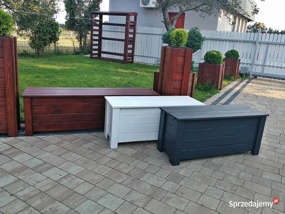 ŁAWA SKRZYNIA DREWNIANA SCHOWEK mazowieckie Warszawa sprzedam