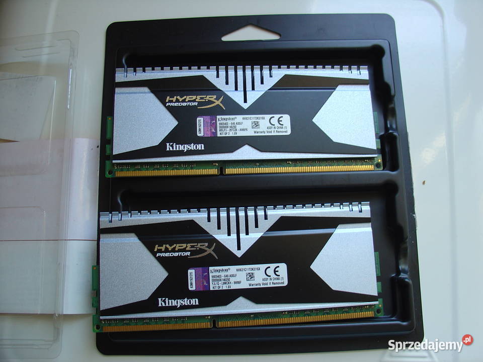 Pamięć RAM Kingston HyperX Predator DDR3 2x8GB Łódź