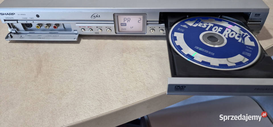 Sharp CD DVD odtwarzacz player DV HR 400 DVHR400 Elektronika Międzychód