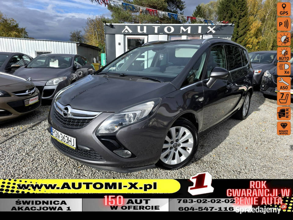 Opel Zafira 7 Os Przebieg 219000 20 kurtyny powietrzne Świdnica