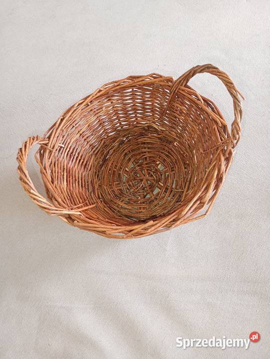 koszyczek koszyk mały wiklinowy 1812x9 w kolorze Szczecin sprzedam
