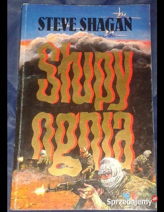 Słupy ognia Steve Shagan miękka Chełm sprzedam