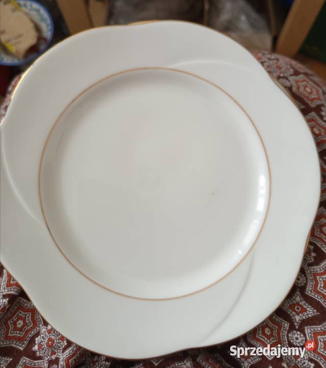 talerze śniadaniowe Książ 3 sztuki Talerze i talerzyki Wyposażenie wnętrz Warszawa