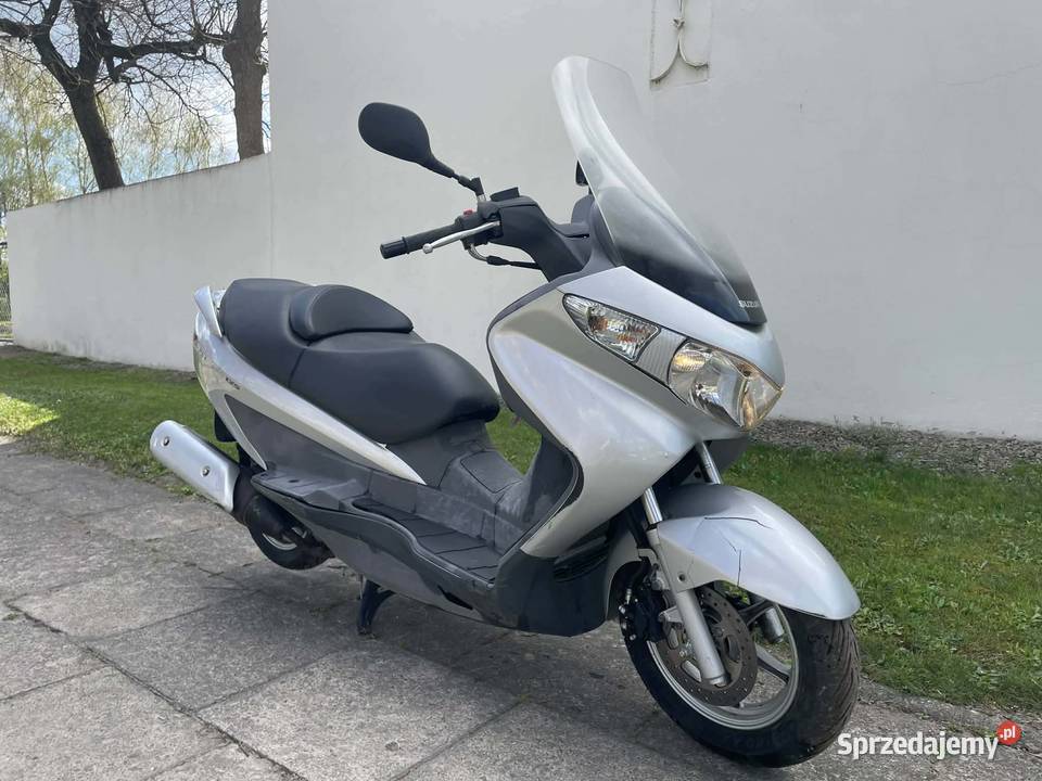 SUZUKI BURGMAN 125 2008 R 100 Sprawny Niski Pilzno sprzedam