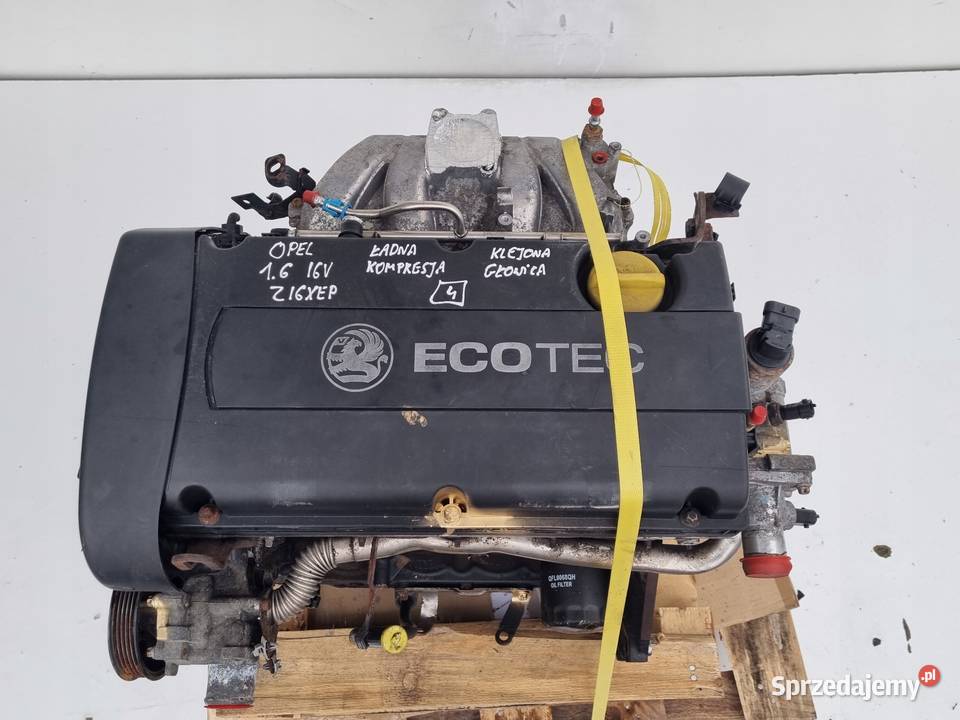 SILNIK KOMPLET Opel Vectra C 16 16V klejona Janów
