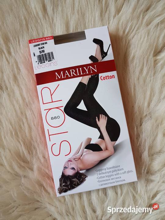 Bawełniane Legginsy Marilyn Błyszczące 78 podkarpackie
