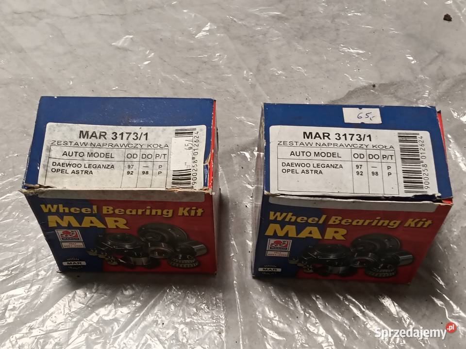 2x Łożysko koła przód MAR 31731 Daewoo Leganza Pozostałe Chorzów sprzedam
