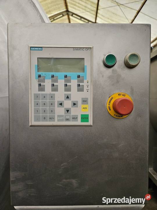 Masownica próżniowa z chłodzeniem 8000 l Krotoszyn