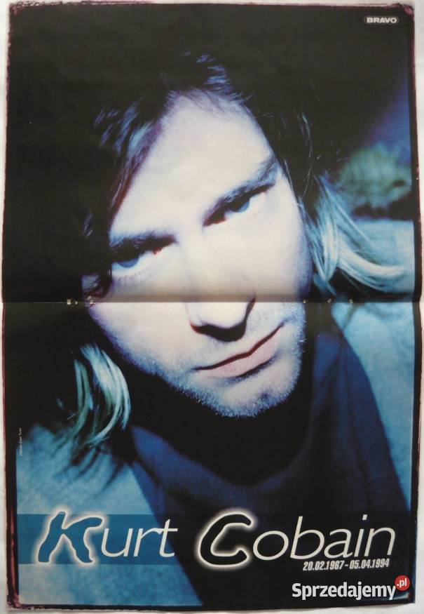 PLAKATY COBAIN KURT WYPRZEDAŻ ŚWIAT PLAKATÓW Bydgoszcz